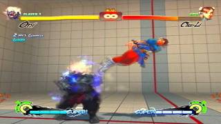 SSF4AE Oni Fadc Combo + Some Reset combos by M E GA x P A IN