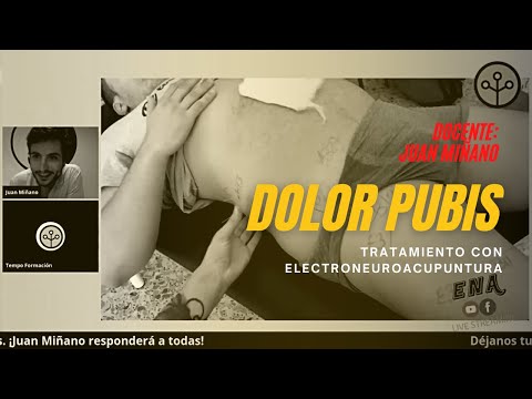 Dolor en el pubis y tratamiento con ElectroNeuroAcupuntura