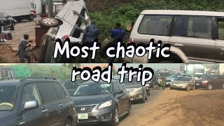 Army Wahala, Accidents \& More | Road Trip (Lagos - Awka) | Travel vlog