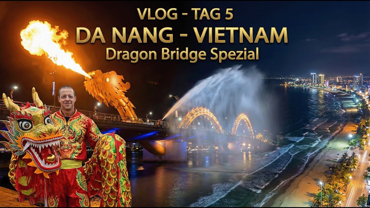 Stephan on Tour 🐉 VLOG TAG 5 (Teil 5): FEUER & WASSER! 🔥 Drachenbrücke Show & Drohnen-Special