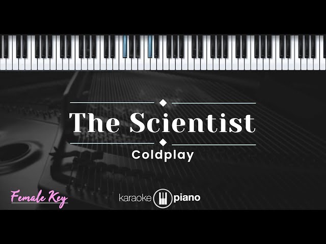 The Scientist - Coldplay (KARAOKE PIANO - FEMALE KEY) class=