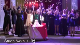 Studniówka - 2016 Wołkowysk  Szkoła nr 8