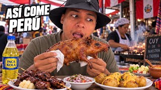 ¿A QUÉ SABE ESTO? Probando comida callejera en Perú