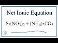 Net Ionic Equations and Balancing