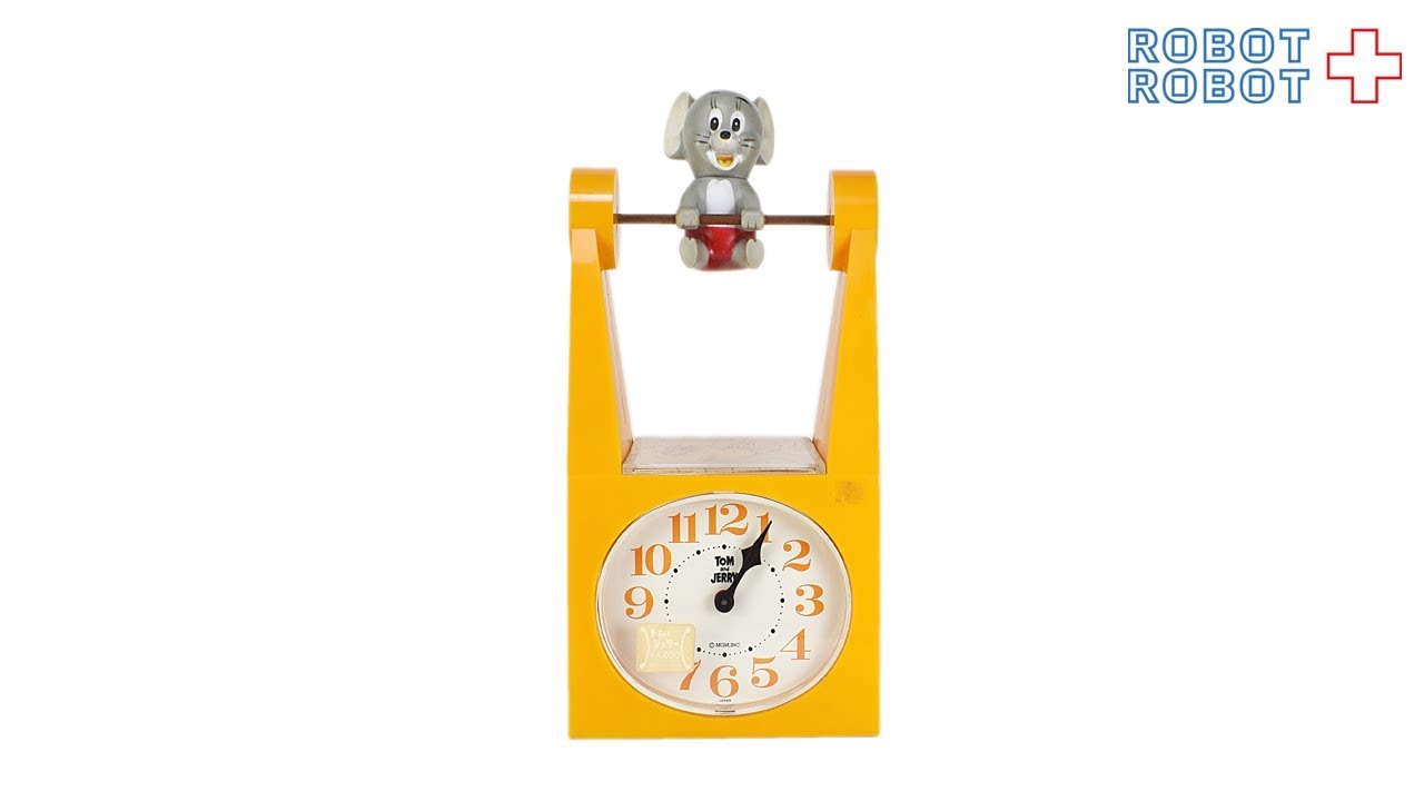 超希少TOM &JERRY 目覚まし時計 トムとジェリー 目覚まし時計 TOM & JERRY alarm clock MADE IN
