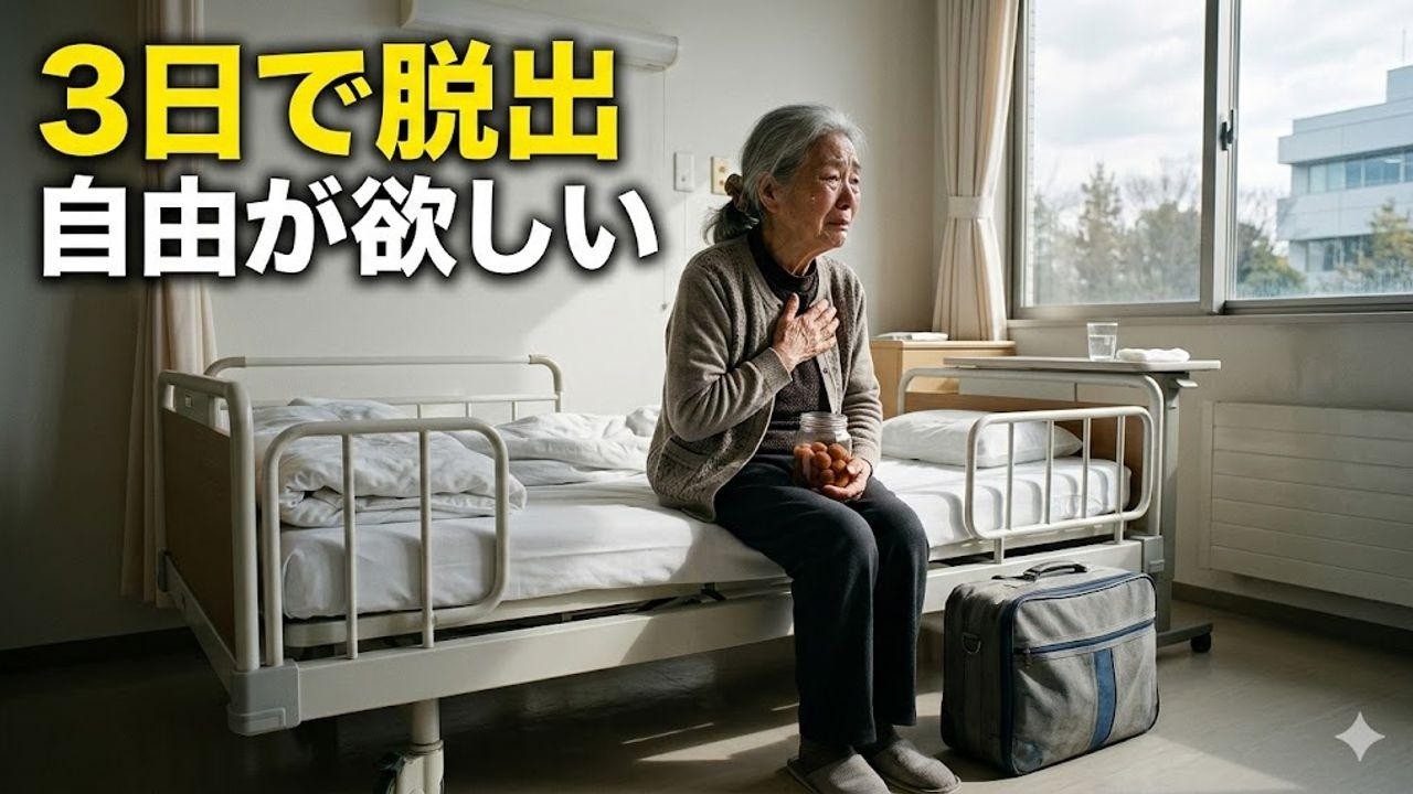 88歳が3日で脱走？高級老人ホームに隠された「残酷な正体」