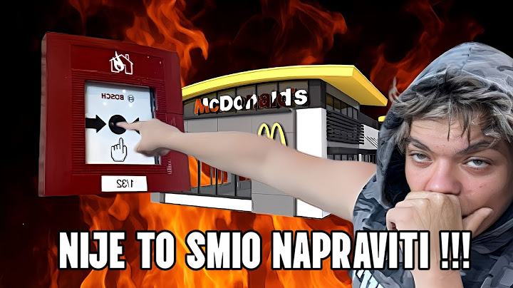 UPALIO ALARM u meku - *IZBACILI NAS*