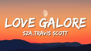 SZA - Love Galore (Lyrics) ft. Travis Scott Resimi