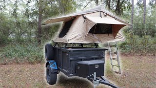My Overland Trailer Build  DIY Camping Trailer Walkaround