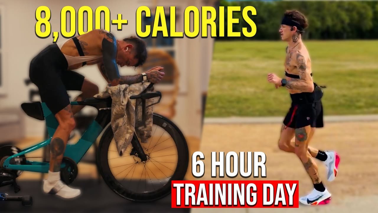 EATING LIKE AN IRONMAN | 8,000 CALORIES | IRONMAN PREP EP 4
