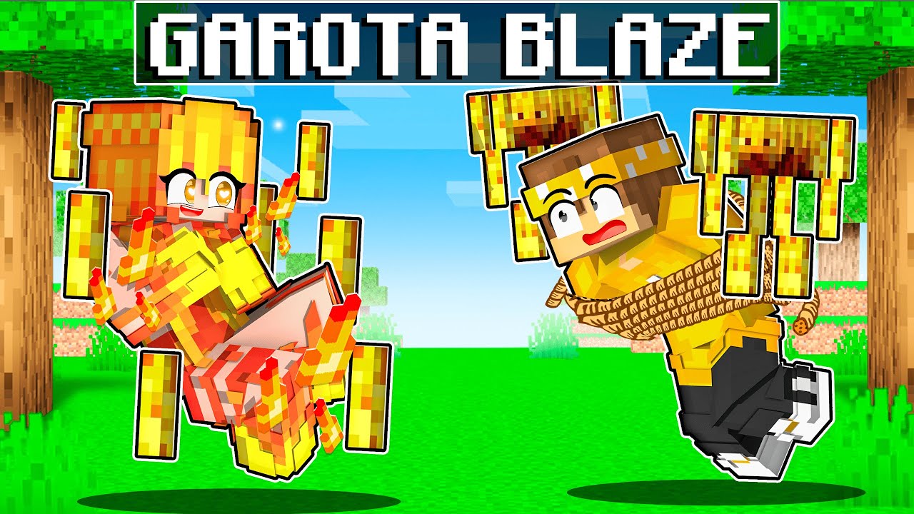 GAROTA BLAZE está APAIXONADA POR MIM no Minecraft!