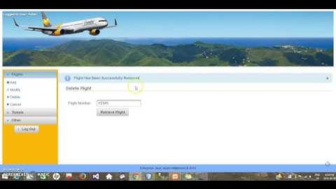 Java EE Flight Project