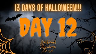 Cricut Maker Dollhouse Miniature Halloween Book Nook Tutorial Series – Day Twelve!