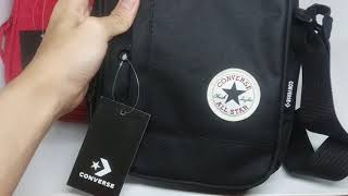 converse sling bag black