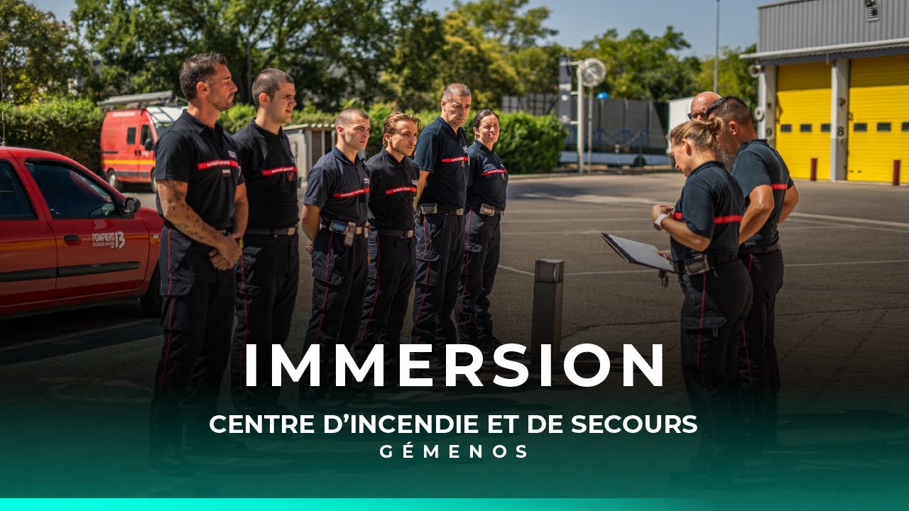Immersion : à la découverte des Pompiers13 du CIS Gémenos