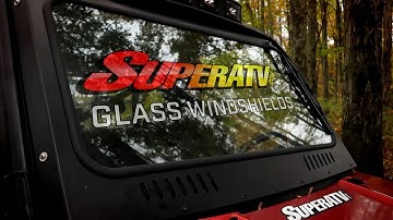 SuperATV Glass Windshields for UTV