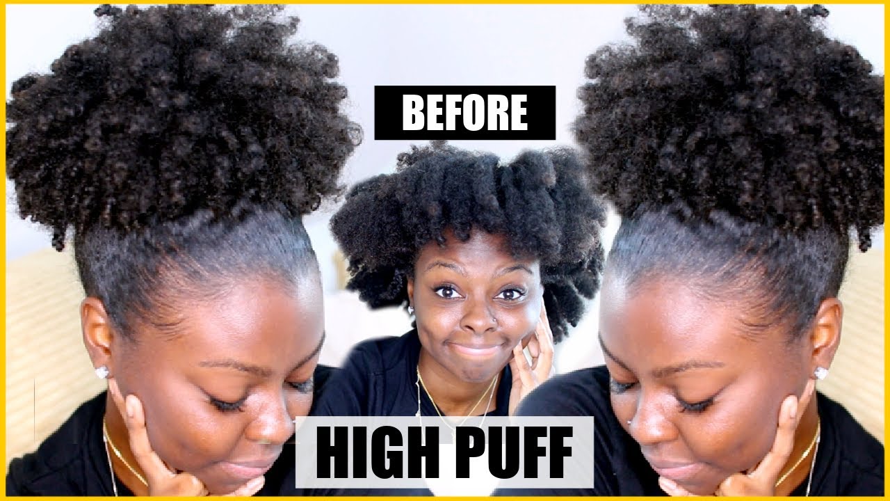 Super SIMPLE & Quick LOW TENSION High Puff