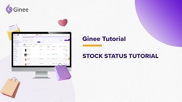 Ginee PH | Stock Status Tutorial