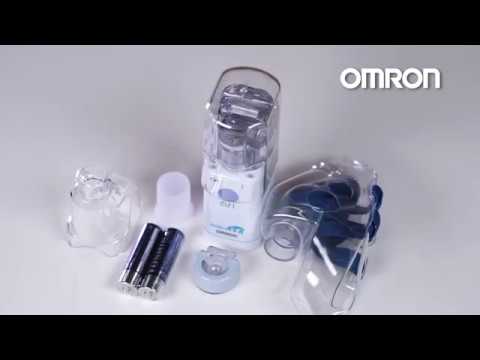 Ингалятор OMRON Micro Air U22 видео