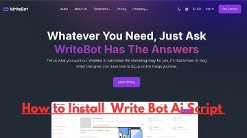 How to Install WriteBot - AI Content Generator SaaS Platform. Full Installation Video Step By Step