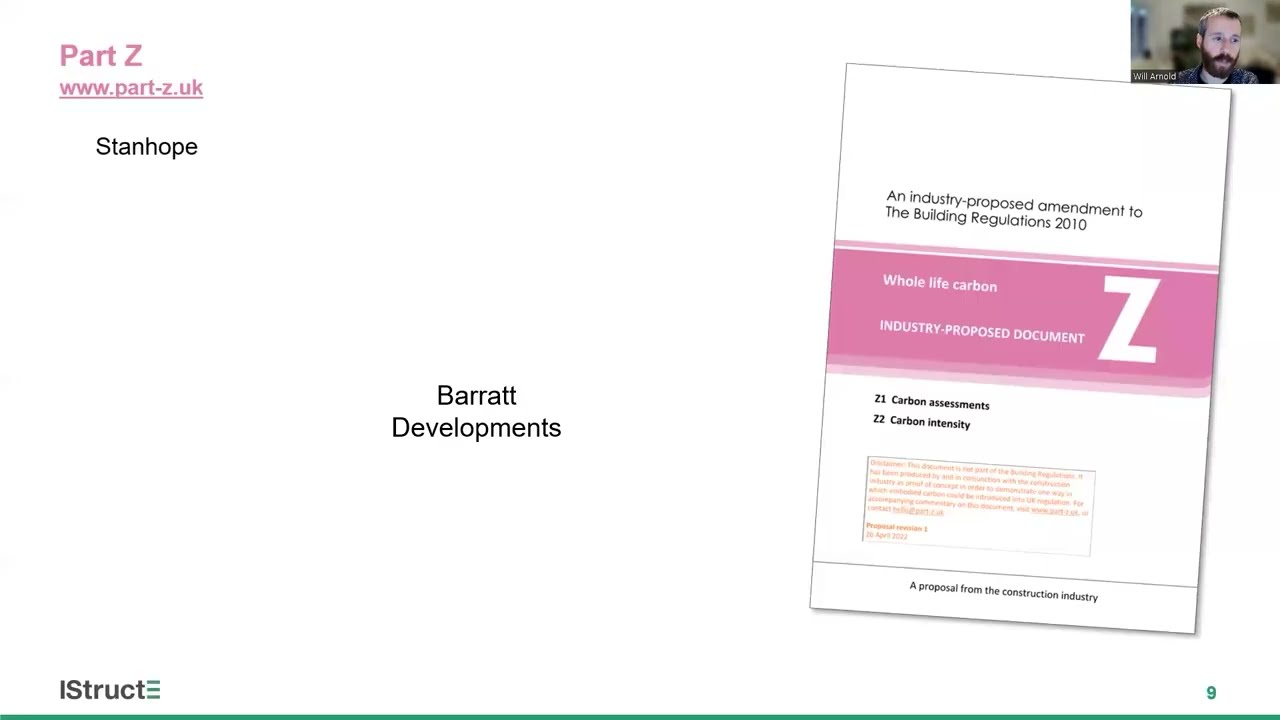 Cross Industry Action on Embodied Carbon featuring Will Arnold from IStructE