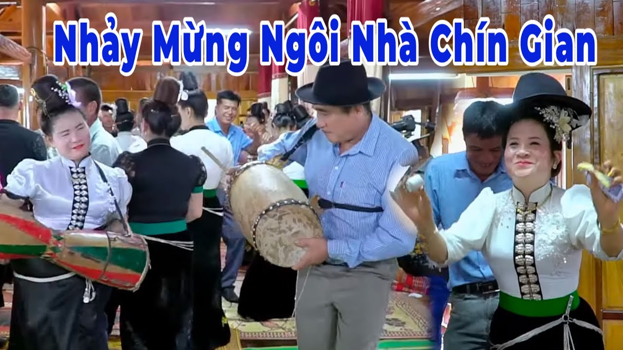 Ban Nhạc Sông Mã Cùng Bè Bạn Nhảy Tưng Bừng Mừng Ngôi Nhà Chín Gian Anh Chị Hinh Hà - Kim Lên