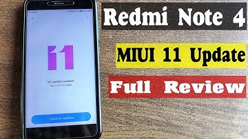 Redmi Note 4 MIUI 11 ||  What