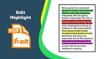 How to Manage and Fix Highlight Colors and Styles in Foxit PDF Editor