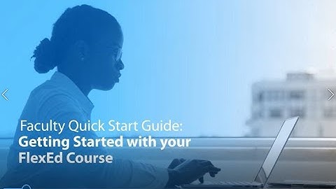 Faculty Quick Start Guide