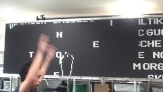 Flipdot Test 2013