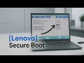 [Lenovo] How To Enable or Disable Secure Boot On Lenovo Laptops