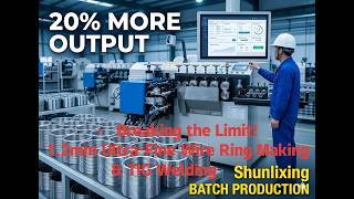 •Breaking the Limit! 1.2mm Ultra-Fine Wire Ring Making & TIG Welding | Shunlixing#tigwelding #fan