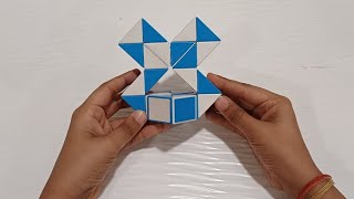 how to make a diamond ring💍 with snake cube | cube expert ansh #cube #viral #cuber