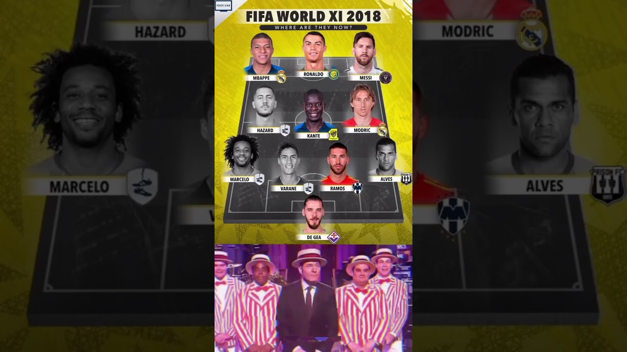 FIFA WORLD XI 2018 WHERE ARE THEY NOW
