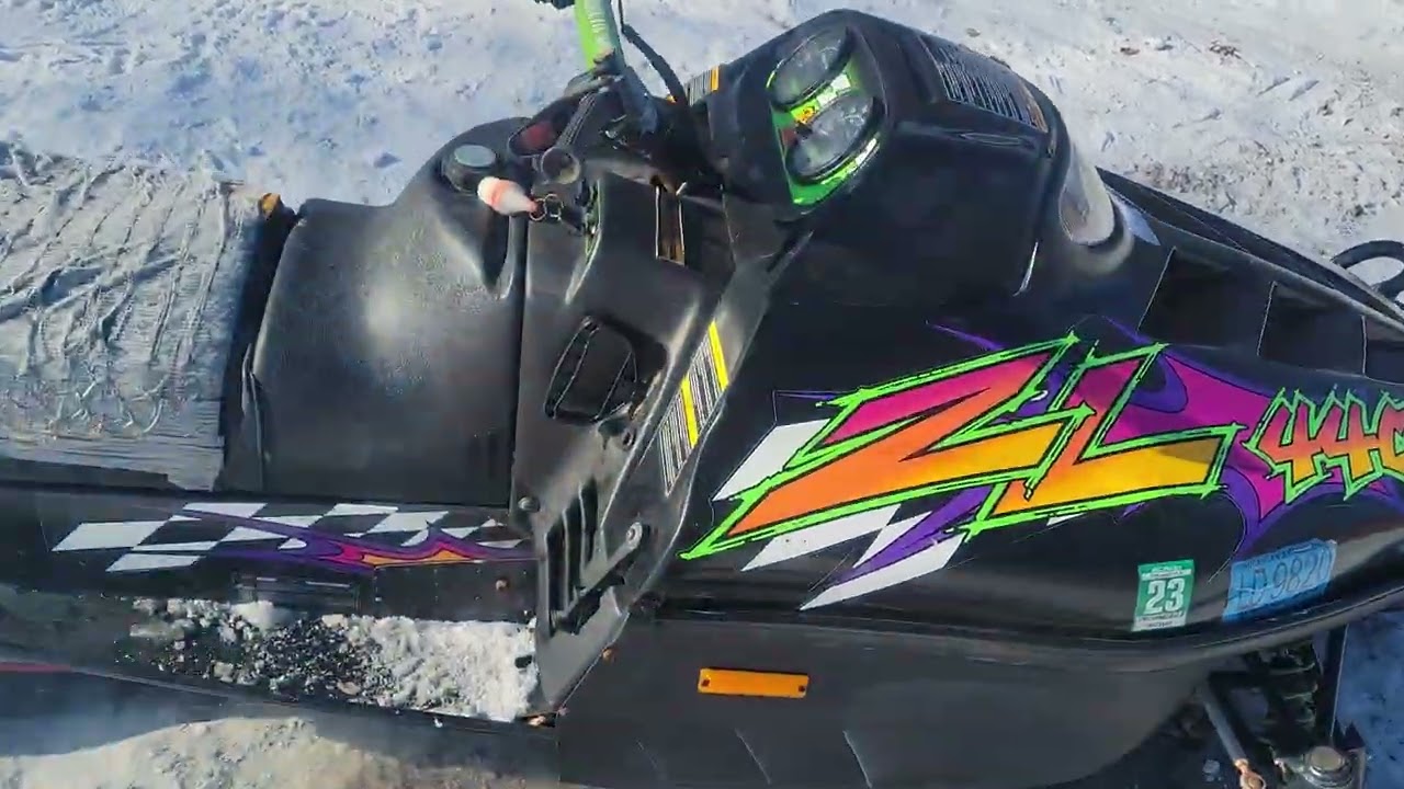 1997 Arctic Cat ZL440 Snowmobile - YouTube