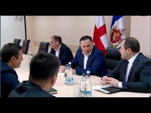შს მინისტრის თათბირი თბილისის პოლიციის დეპარტამენტის დანაყოფების ხელმზღვანელებთან
