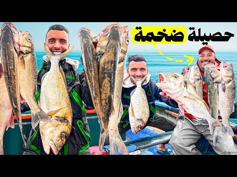 كفاح البحار المغربي صيد أنذر الأسماك بطريقة تقليدية حصيلة لم تكن في الحسبان