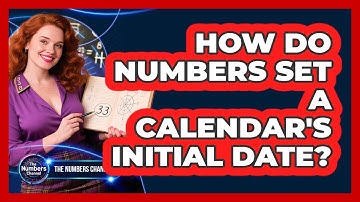 How Do Numbers Set A Calendar