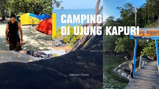 CAMPING DIPULAU UJUNG KAPURI SANGAT INDAH SEKALI 