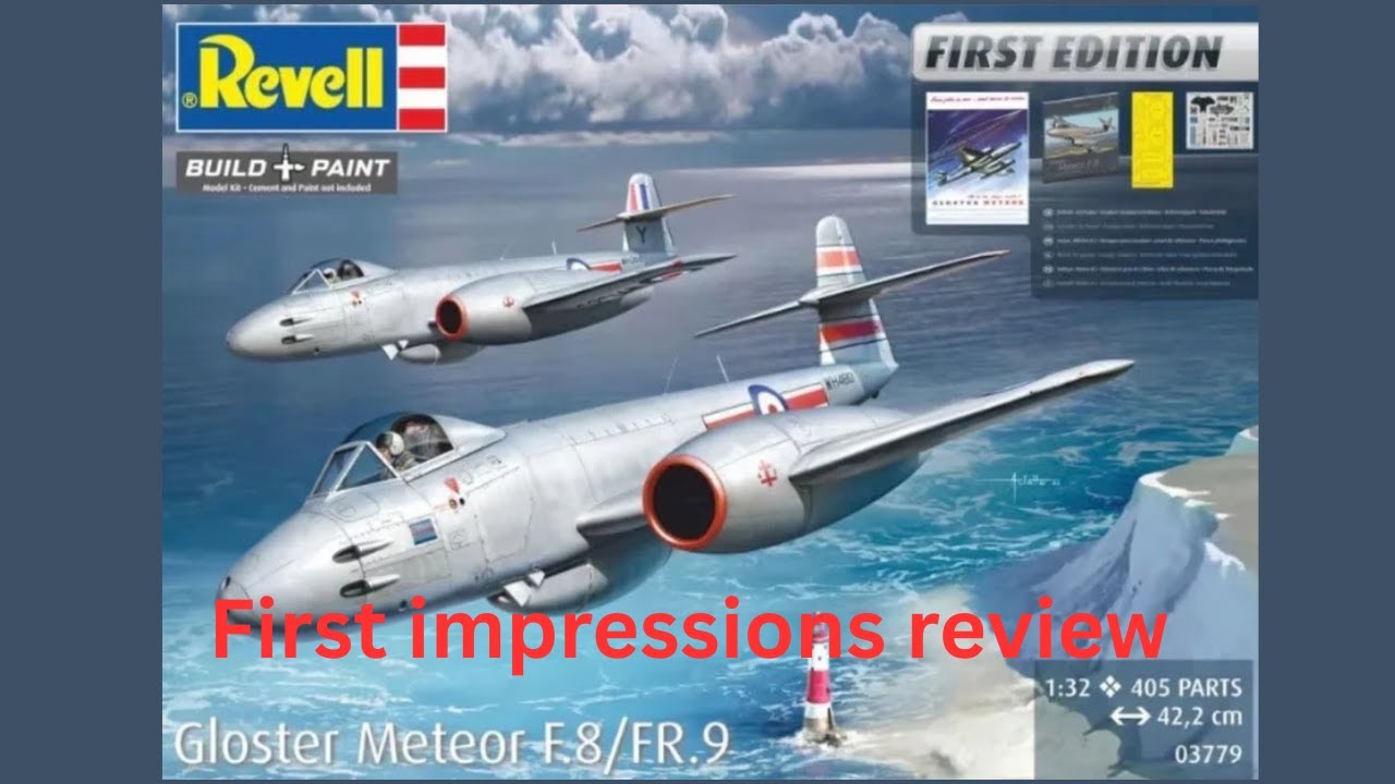 Обзор Revell Gloster Meteor F.8/FR.9