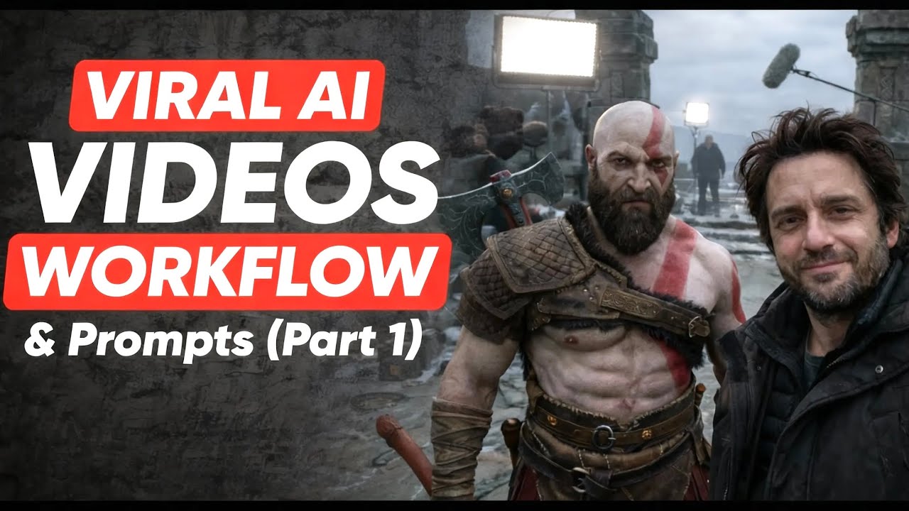 How I made Viral AI Videos FREE using Nano Banana Pro & Flow AI (Full ...