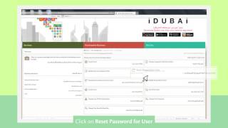 How to Reset Password for Business User