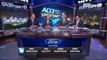 Jerry Hairston and Orel Hershiser Recap World Series | Dodgers vs Red Sox World Series Game 5