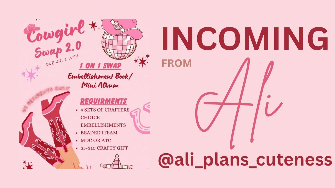 Cowgirl 2.0 swap hosted by @thecheekybumm1 Incoming swap from @ali.plans.cuteness 