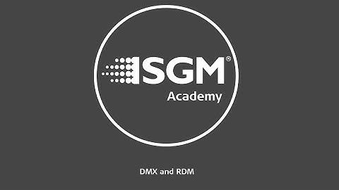 Lighting for beginners: DMX and RDM