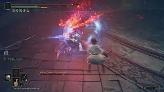 Elden Ring Dlc - Relanna, Twin Moon Knight Boss Fight - Parry Kill