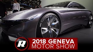 Hyundai 'Le Fil Rouge' concept at the 2018 Geneva Motor Show