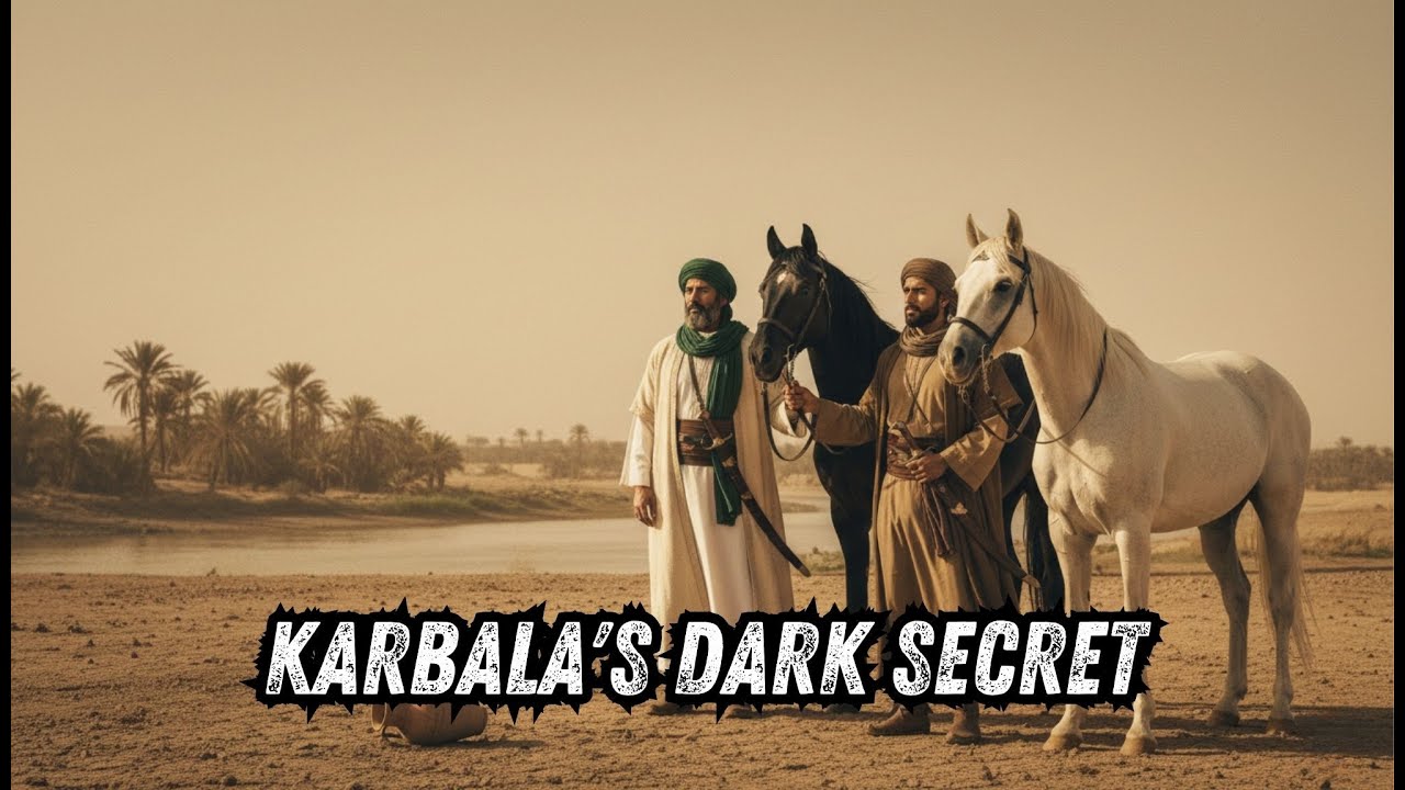 THE THIRSTY STALLIONS OF KARBALA: When Sacred Horses Drank Death From the Euphrates
