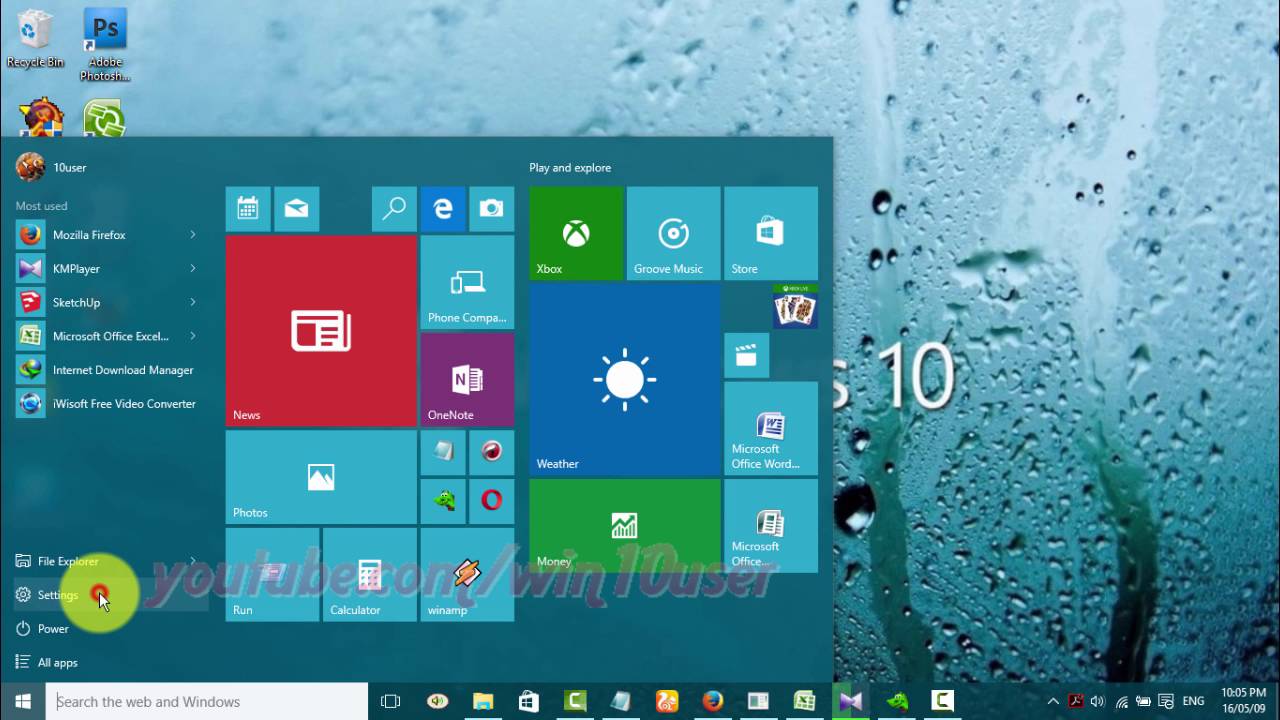 Windows 10 How To Turn On Or Turn Off Calendar Run In Background YouTube
