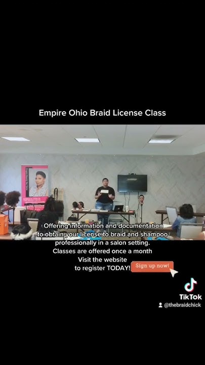 How To Get A Braiding License In Ohio Get your license to braid in Ohio TODAY! #beauty #cincinnati #